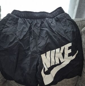 Nike Black and White Sports Shorts